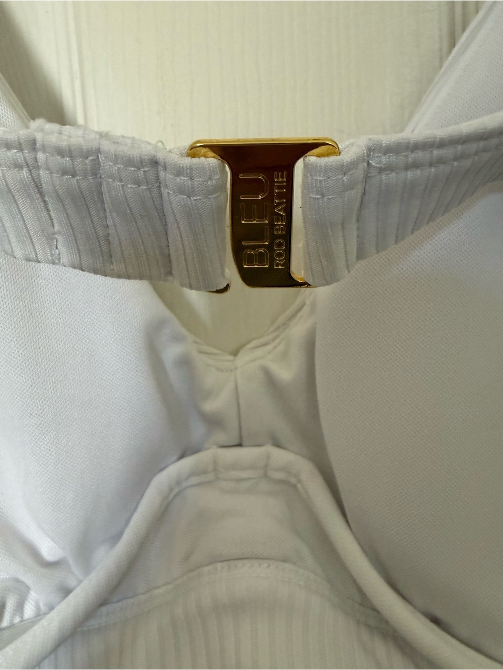 Rod Beattie White Ribbed Bikini - Picture 5 of 7